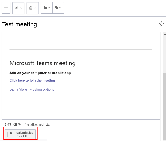 protonmail_receives_outlook_meeting_invite